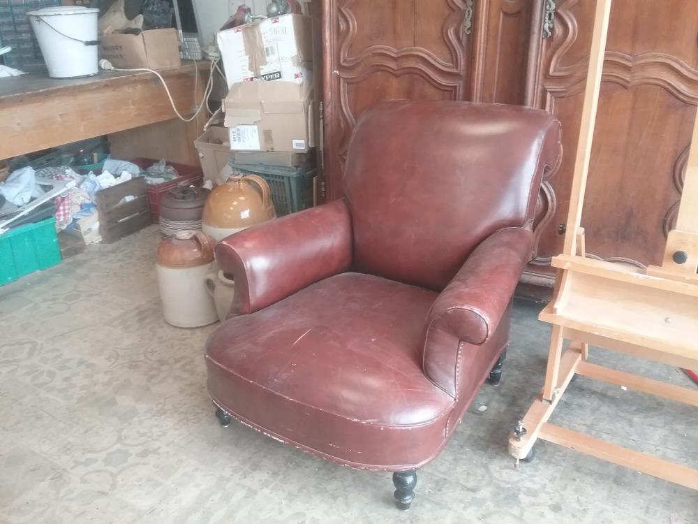 FAUTEUIL ANCIEN ANGLAIS