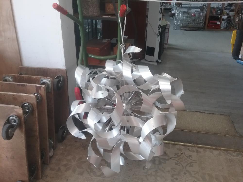 LUSTRE LED CHROME