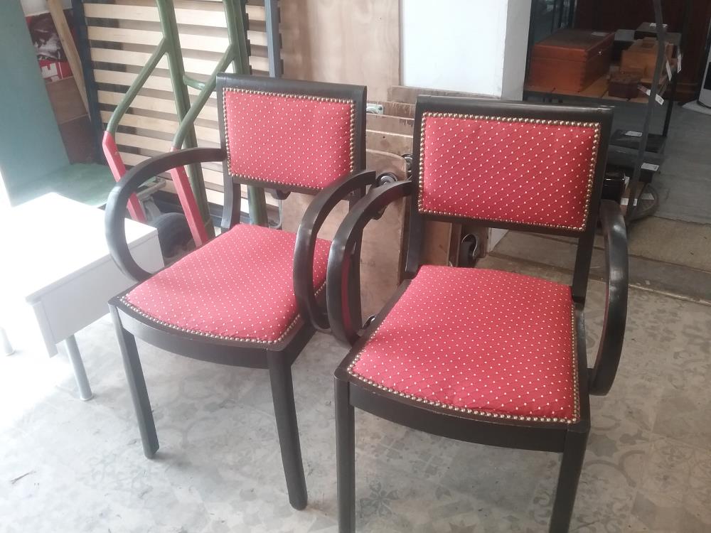 FAUTEUIL BRIDGE ROUGE