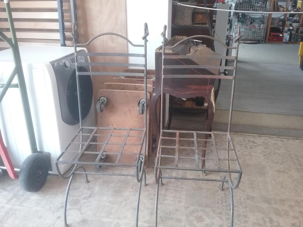 CHAISES FER FORGÉ 