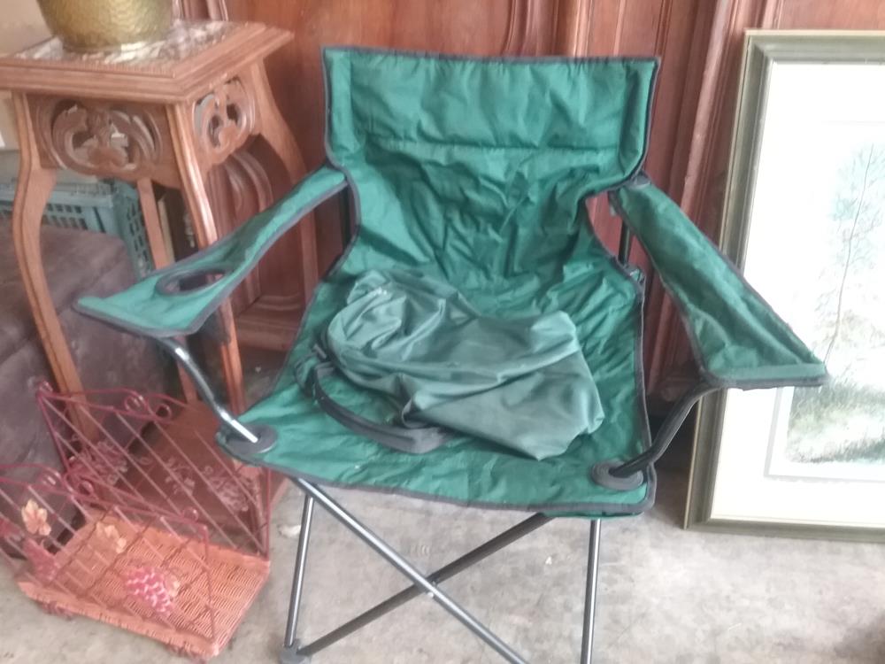 CHAISE CAMPING VERTE