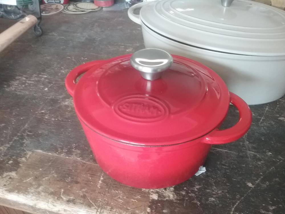 COCOTTE FONTE SITRAM ROUGE