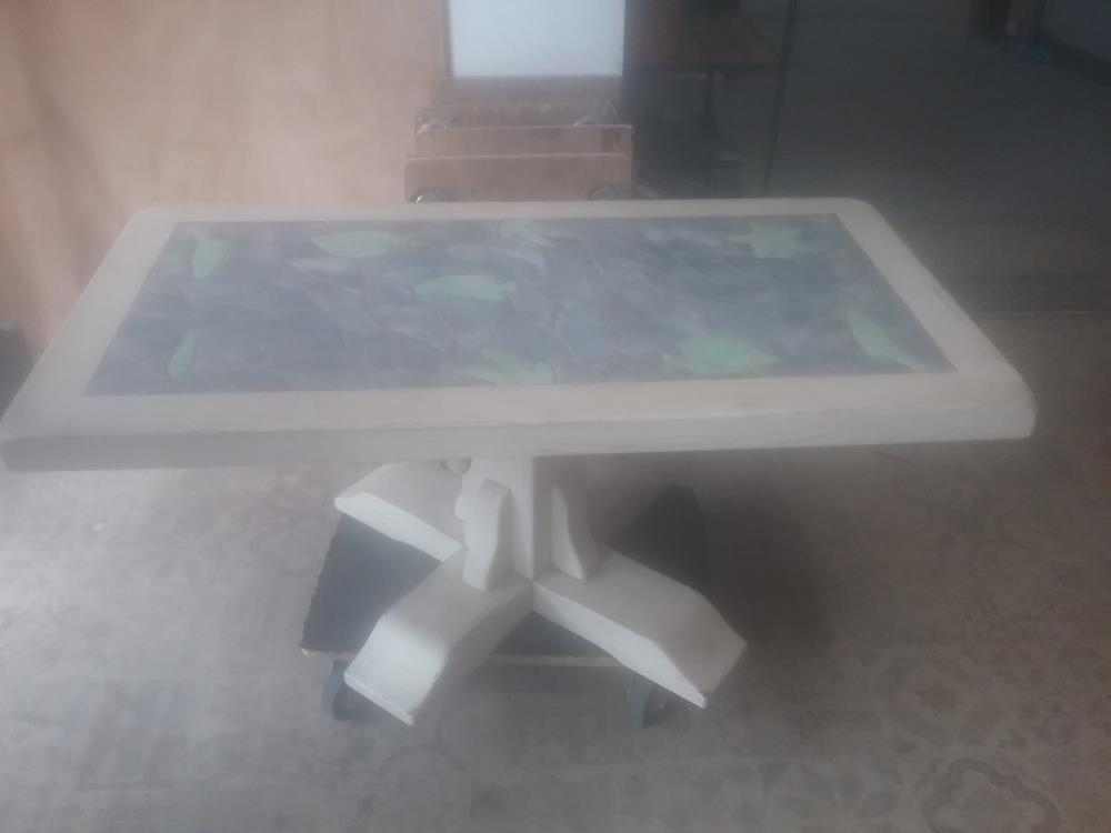 TABLE BASSE STYLE VALLAURIS SIGNE BARROIS 