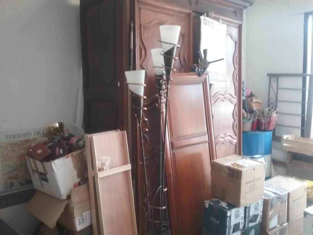 LAMPADAIRE 3 FEUX METAL 