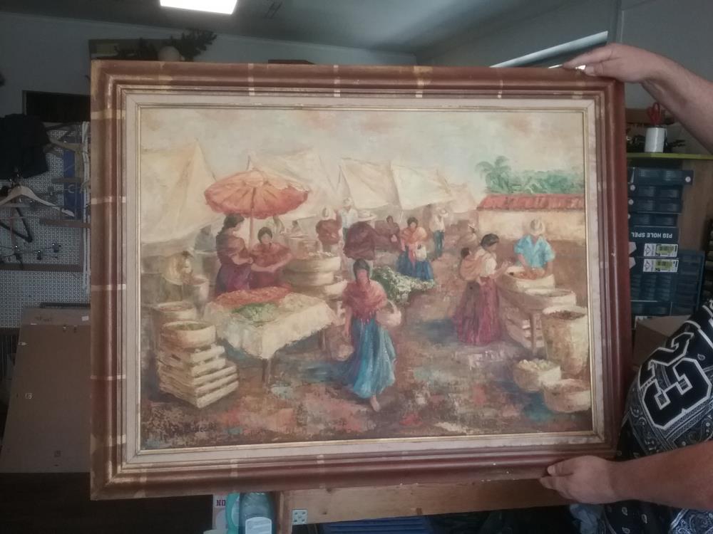TABLEAU SIGNE BELLECOTE