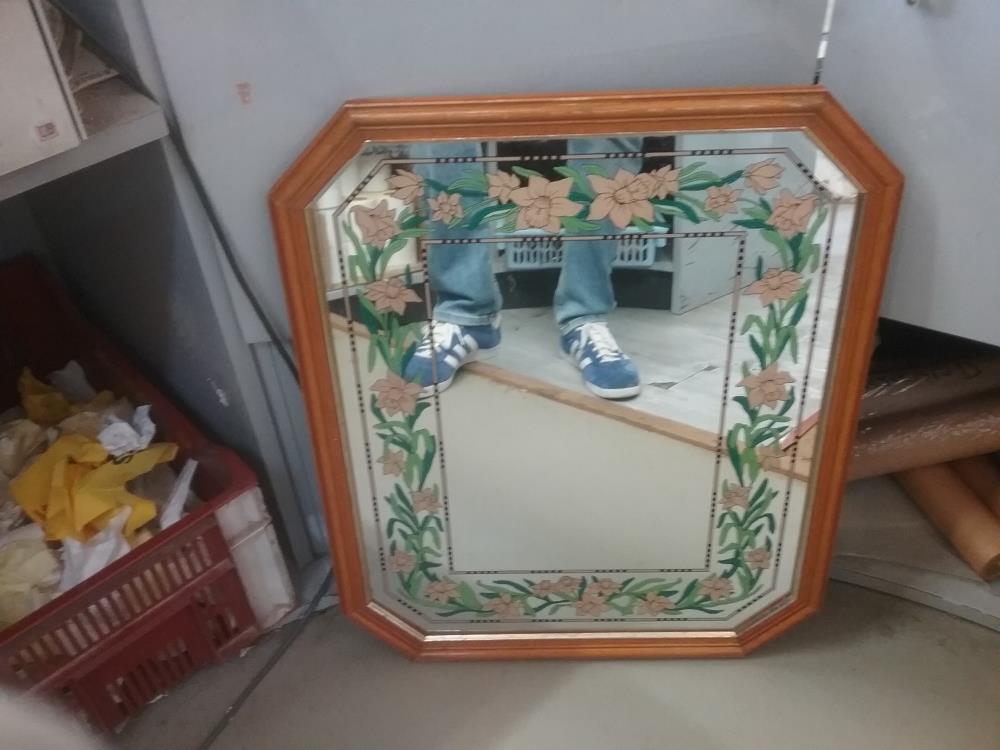 MIROIR FLEURI 