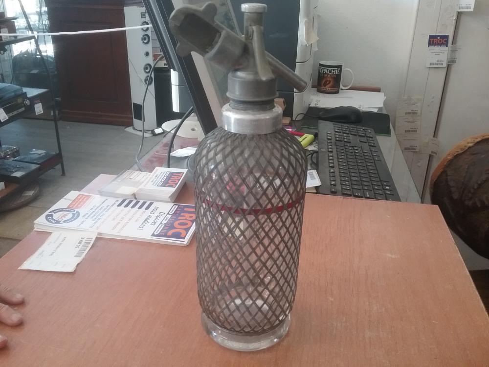 SIPHON ANCIEN VERRE