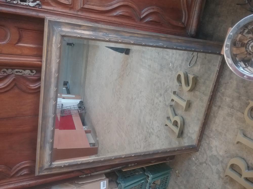 MIROIR  DORE 