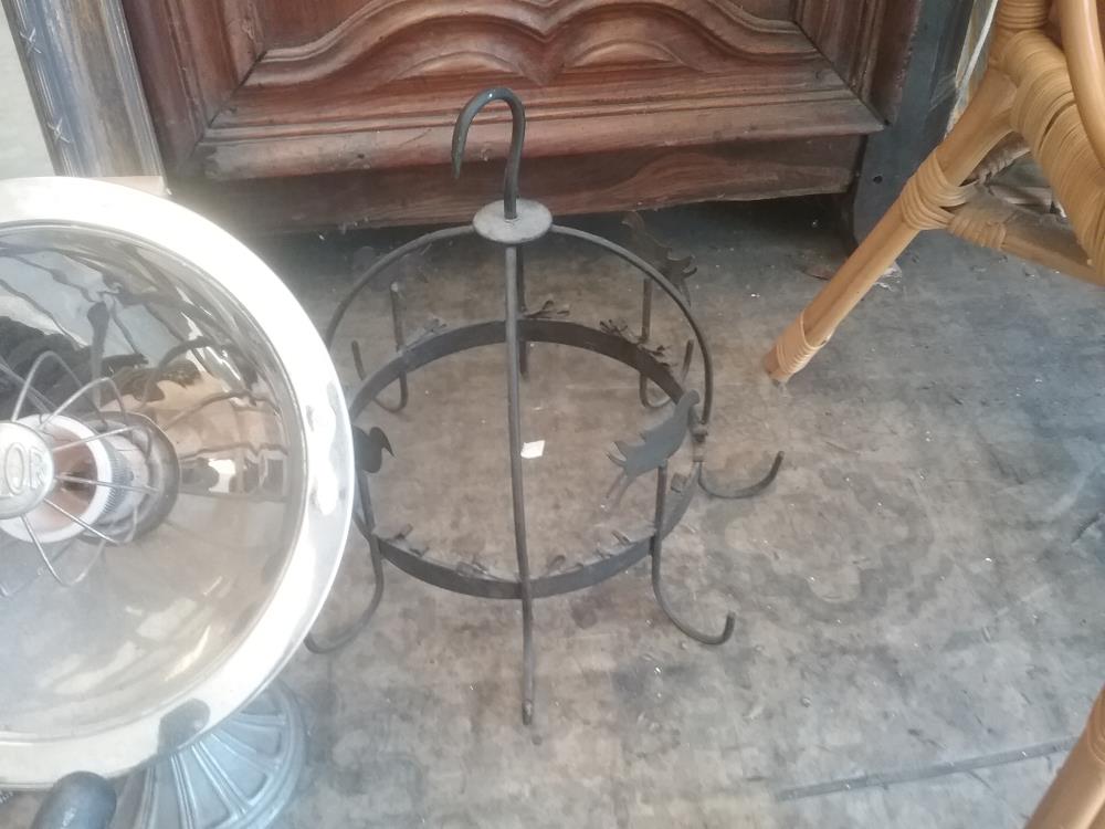 PORTANT CROCHETS METAL