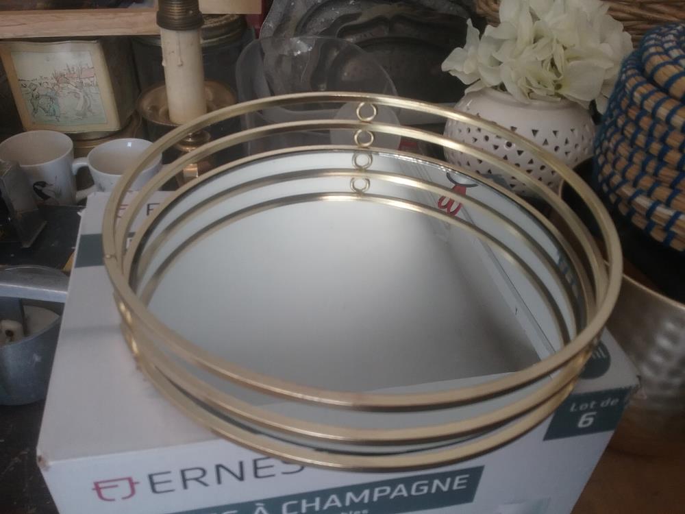 PLATEAU MIROIR 