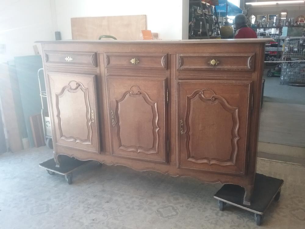 BUFFET 3P 3T CHENE MASSIF