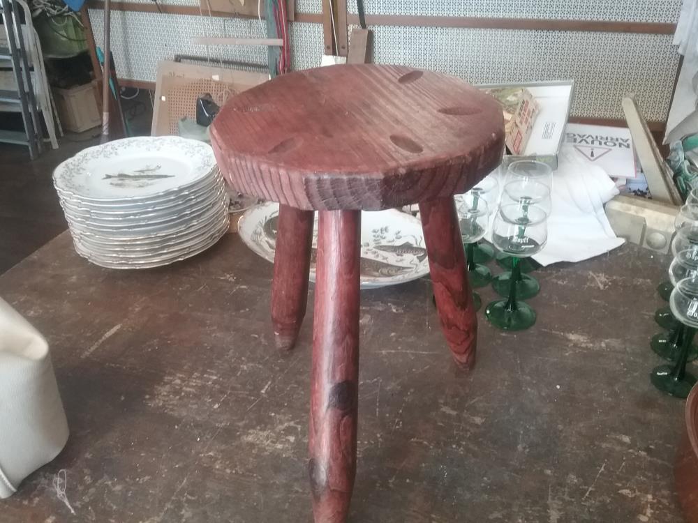 TABOURET BOIS 