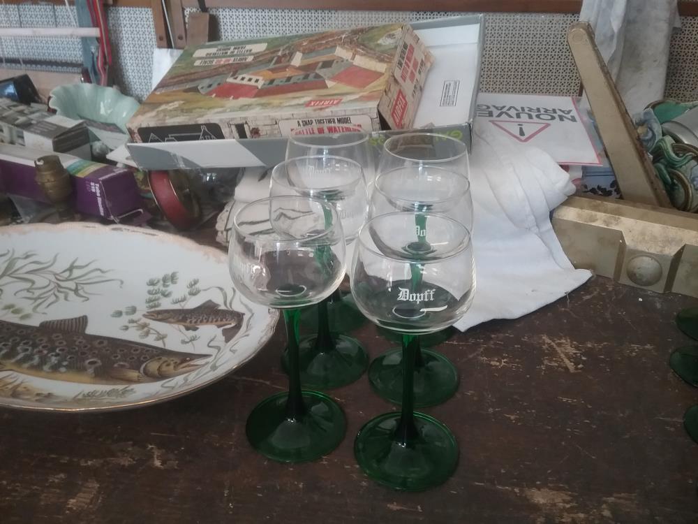 6 VERRES PIEDS DOPFF