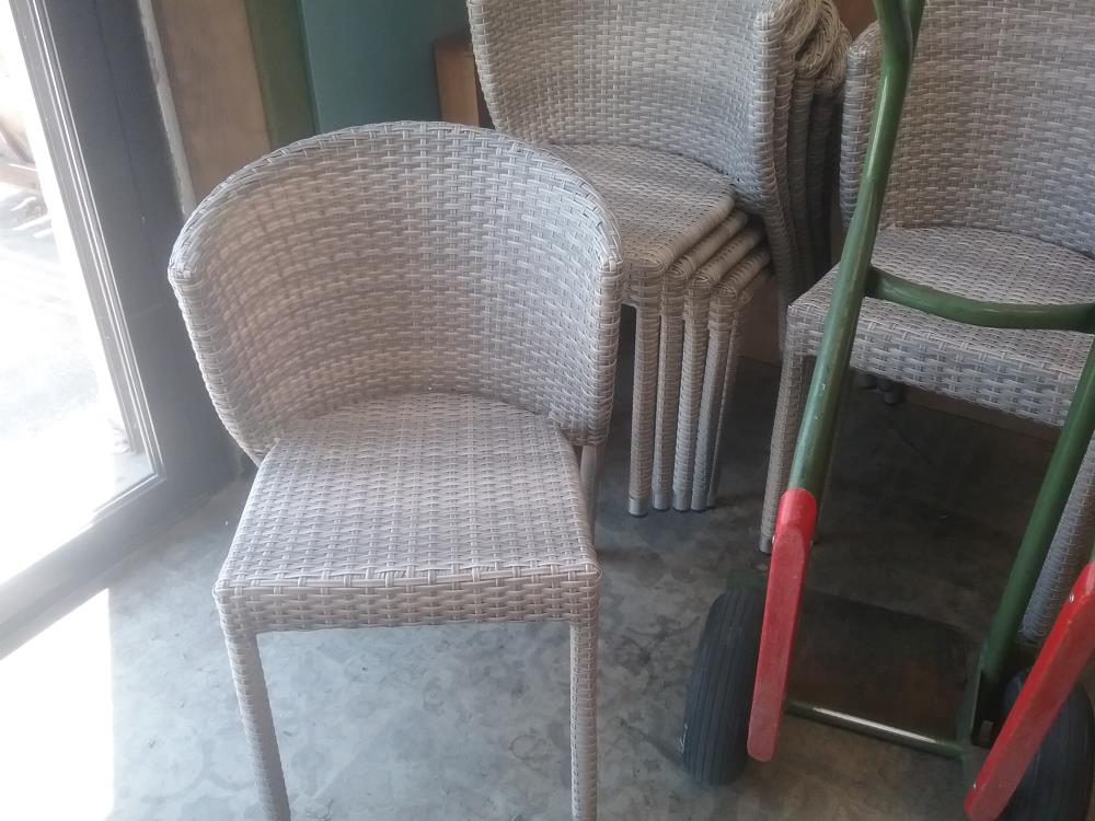 CHAISE DE JARDIN PVC