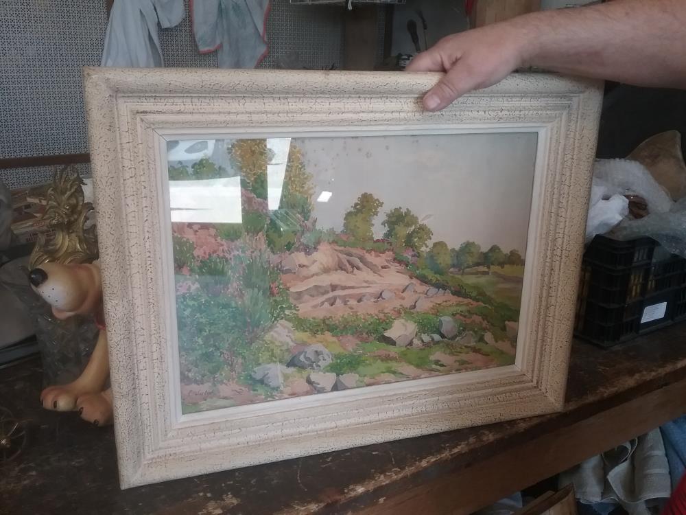 AQUARELLE PAYSAGE