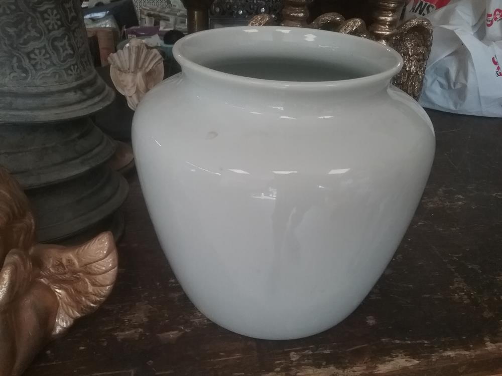POT BLANC CERAMIQUE