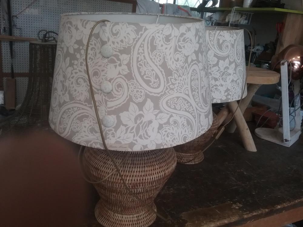 PIED DE LAMPE OSIER 