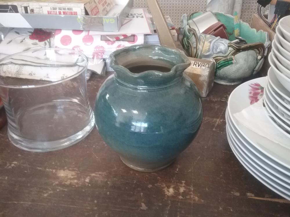 VASE TERRE CUITE EMAILLE