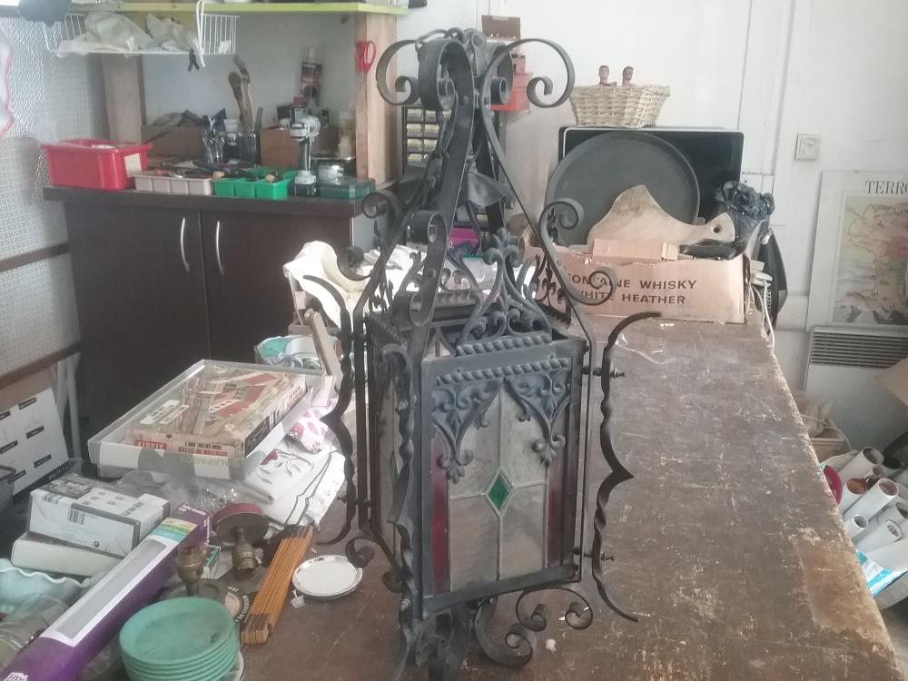 LANTERNE VITRAIL 