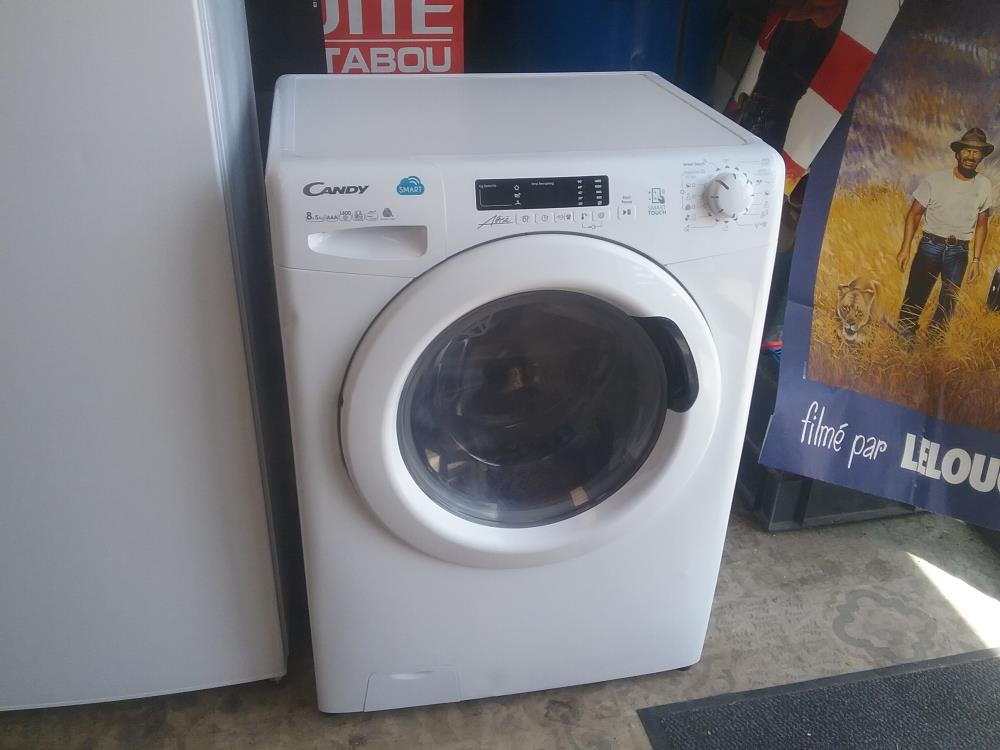 LAVE LINGE CANDY 8KG + 5KG SECHANTE 