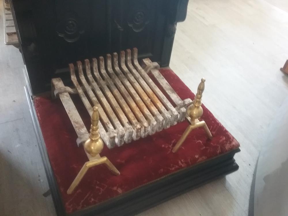 PARURE CHEMINEE GRILLE 