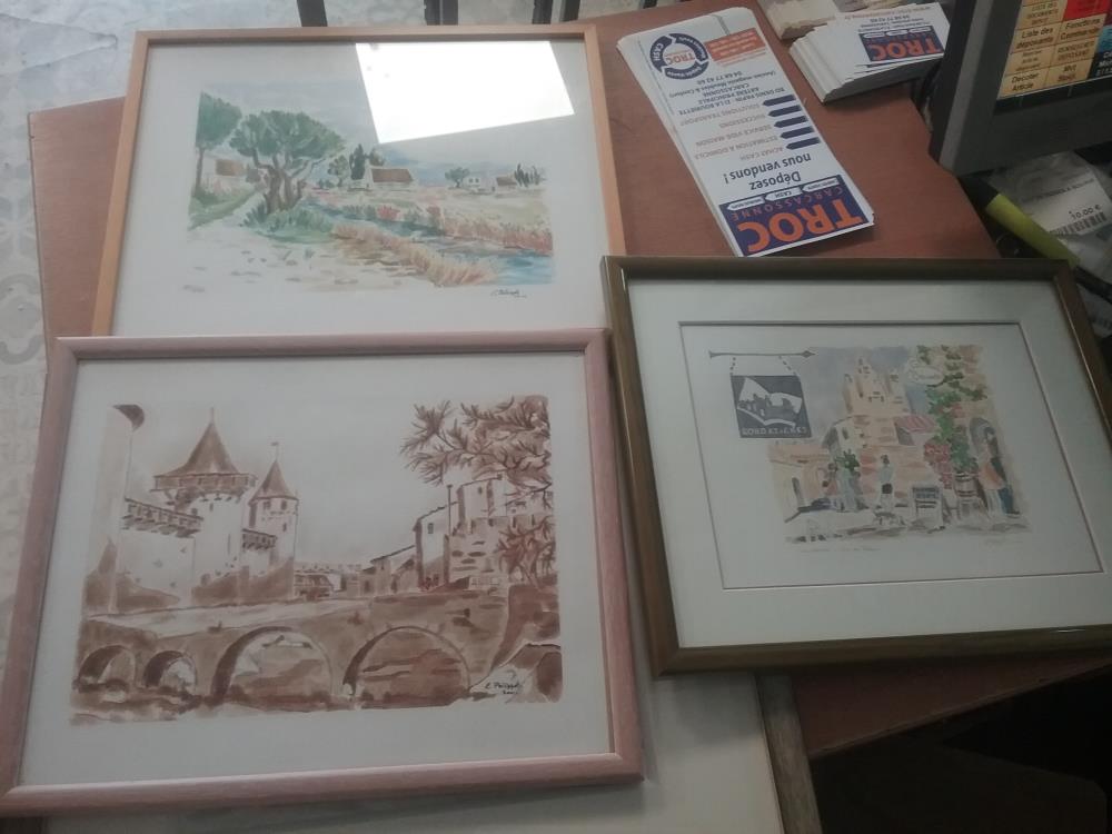 AQUARELLE MM SIGNE PHILIPPOT