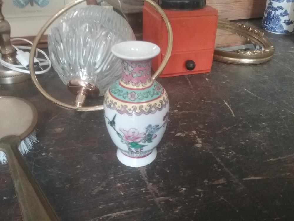 VASE MINI ASIE PEINT MAIN