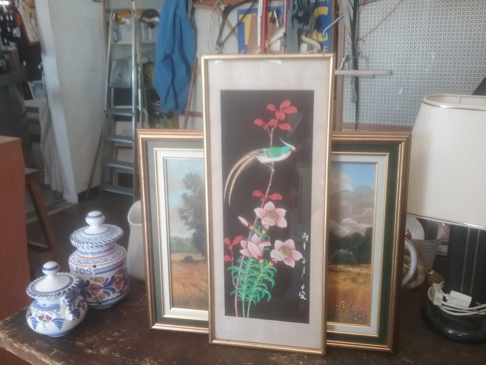 CADRE PEINTURE ASIE