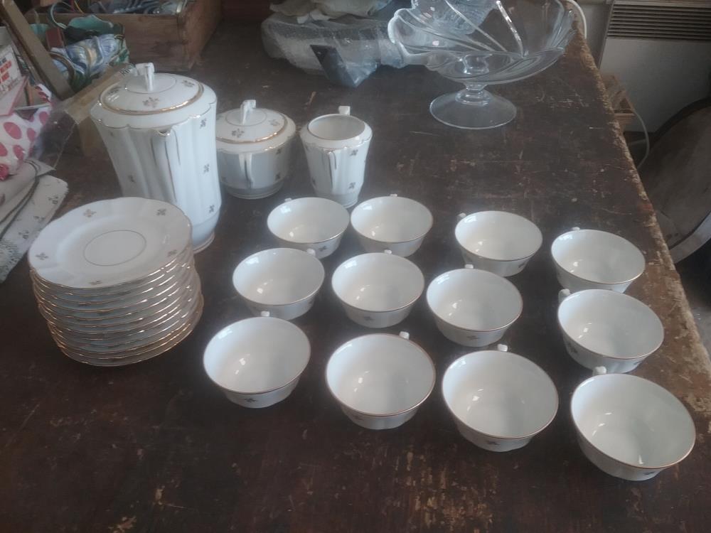 SERVICE CAFE PORCELAINE