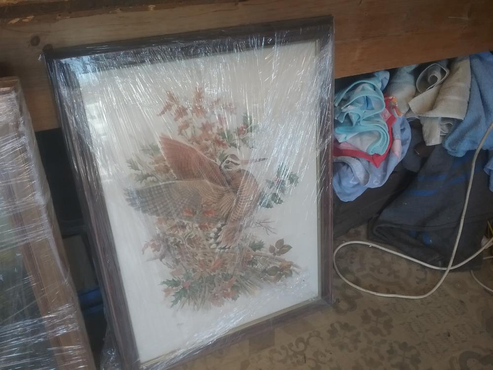 GRAND TABLEAU BECASSE 