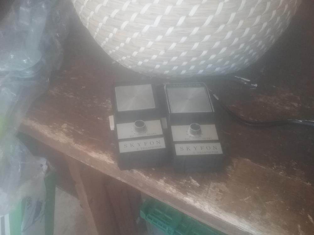 PAIRE TRANSCEIVER VINTAGE