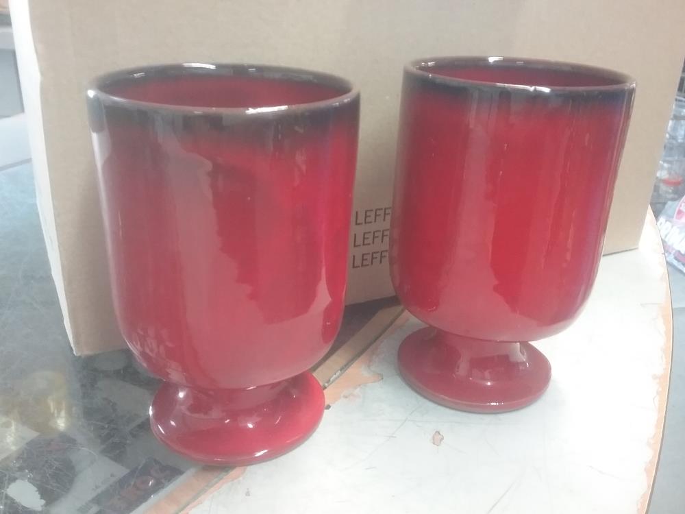 6 COUPES VERNISSEE ROUGE