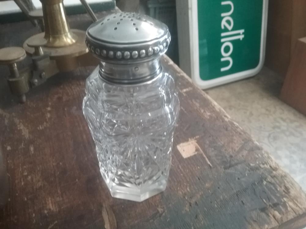 SAUPOUDREUR ARGENT CRISTAL