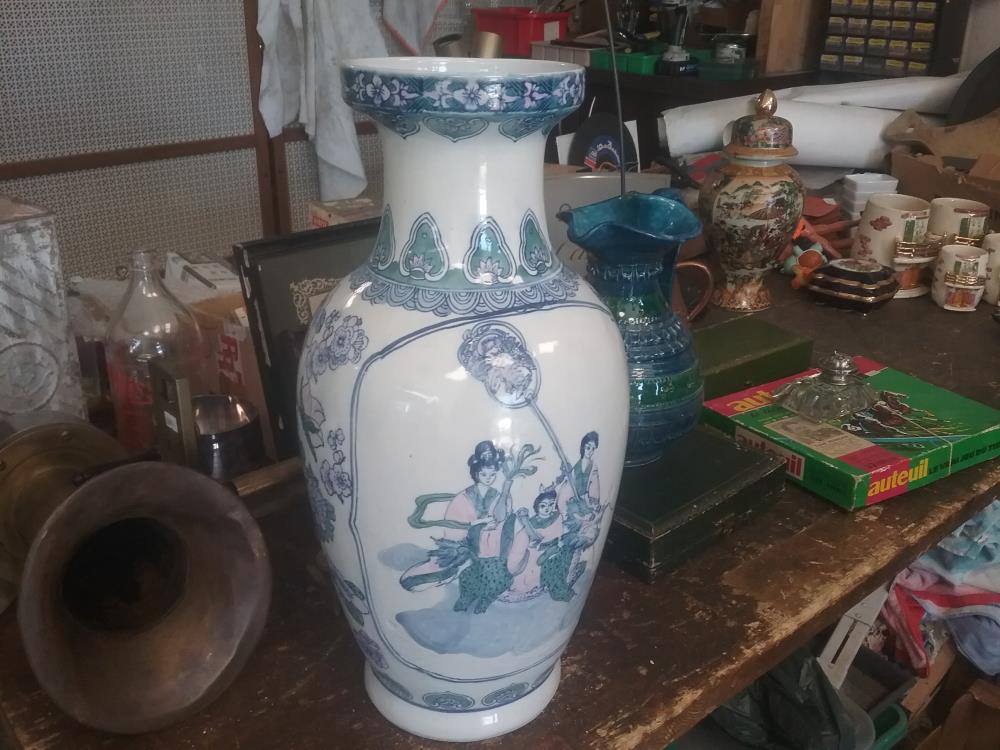 GRAND VASE CHINE