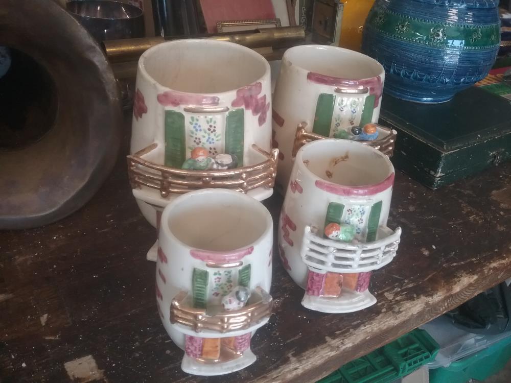 SERIE DE 4 POTS 