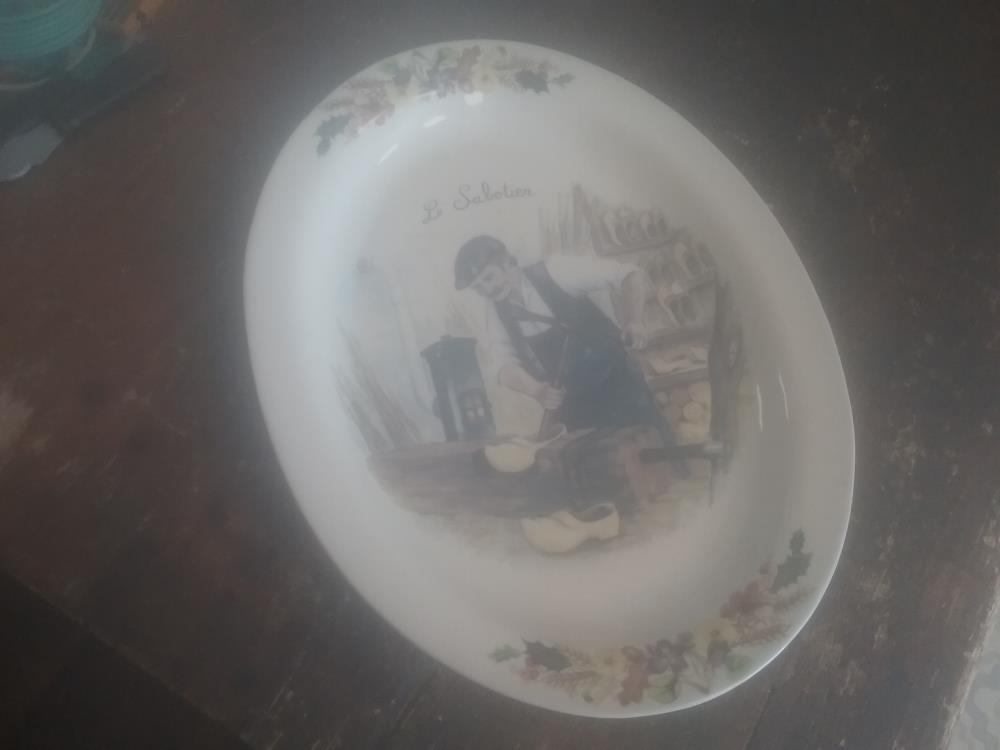 GRAND PLAT DECO LE SABOTIER