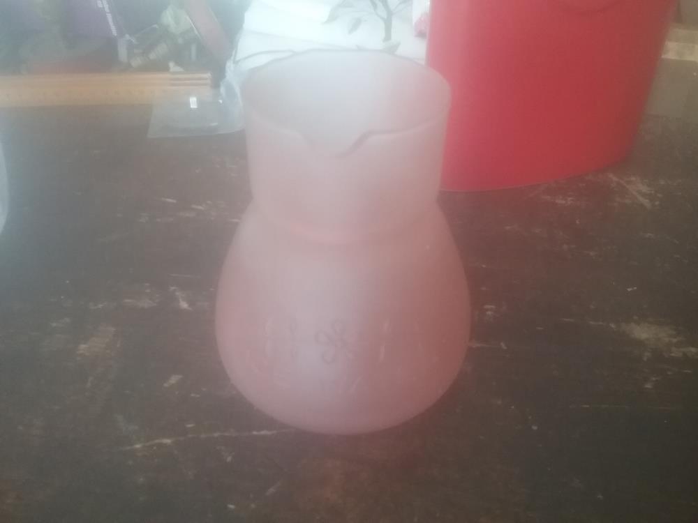 CARAFE ROSE 
