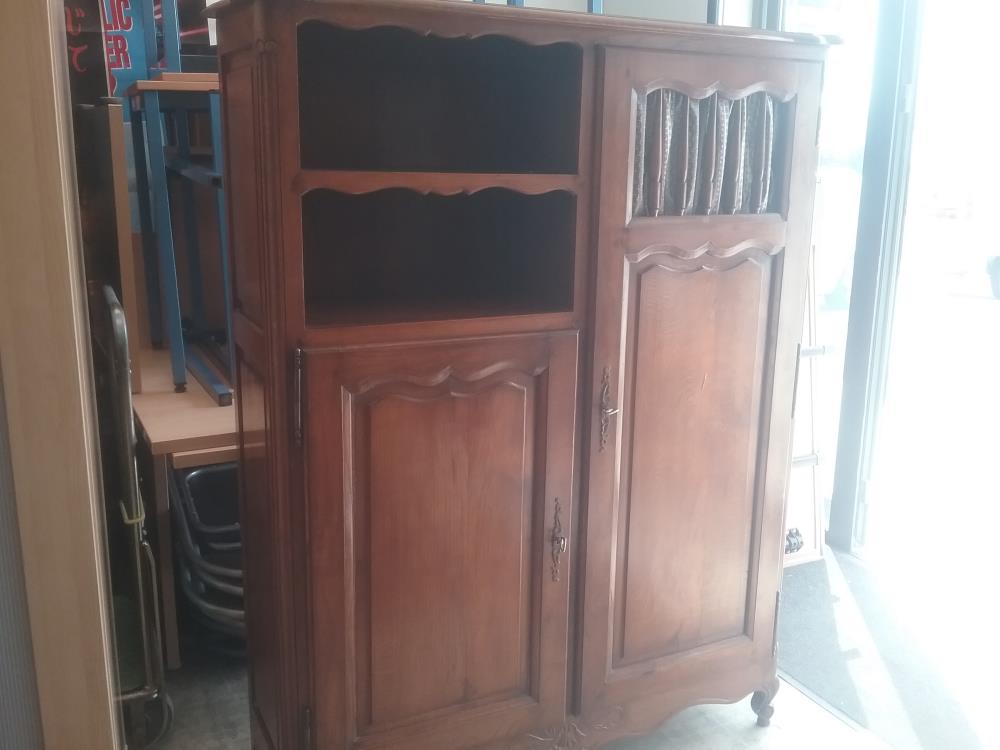 MEUBLE 2P CHENE FONCE