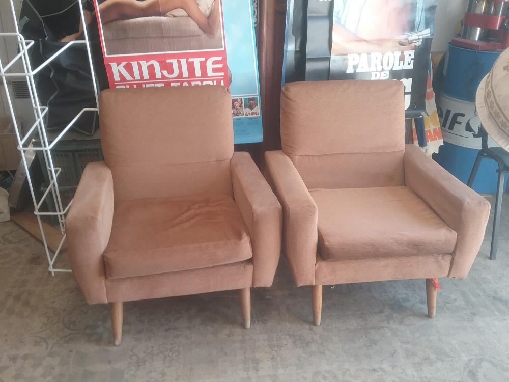 FAUTEUIL VINTAGE AN50 ITALIE