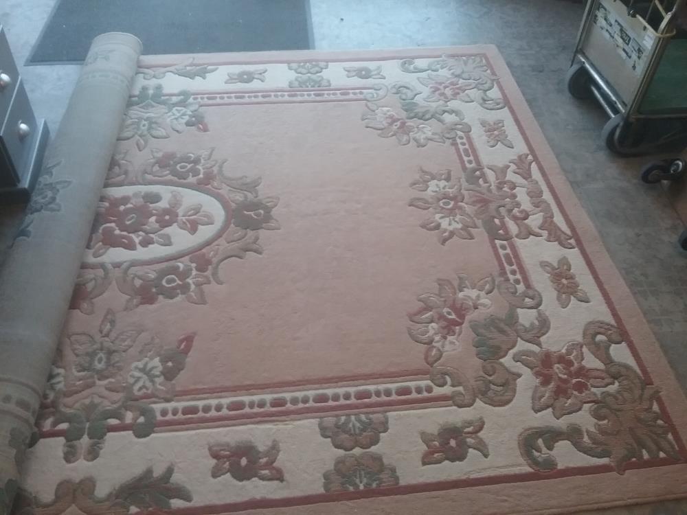 TAPIS ROSE 200X300