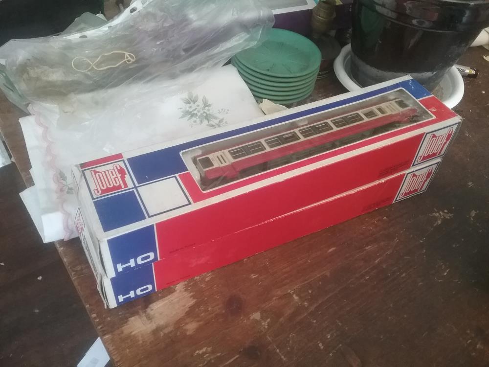 LOT 2 WAGONS JOUEF 