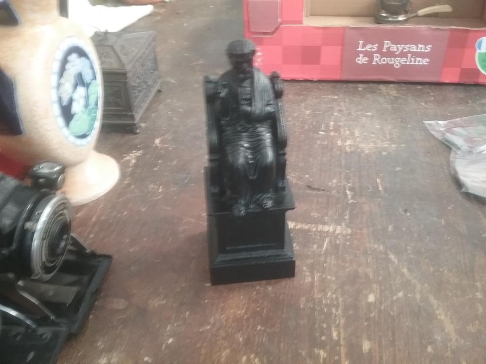 STATUETTE METAL ROMAIN