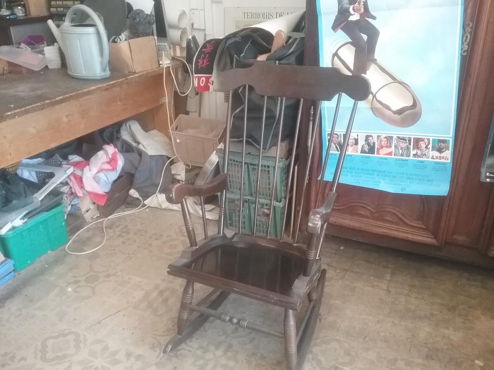 ROCKING CHAIR BOIS 