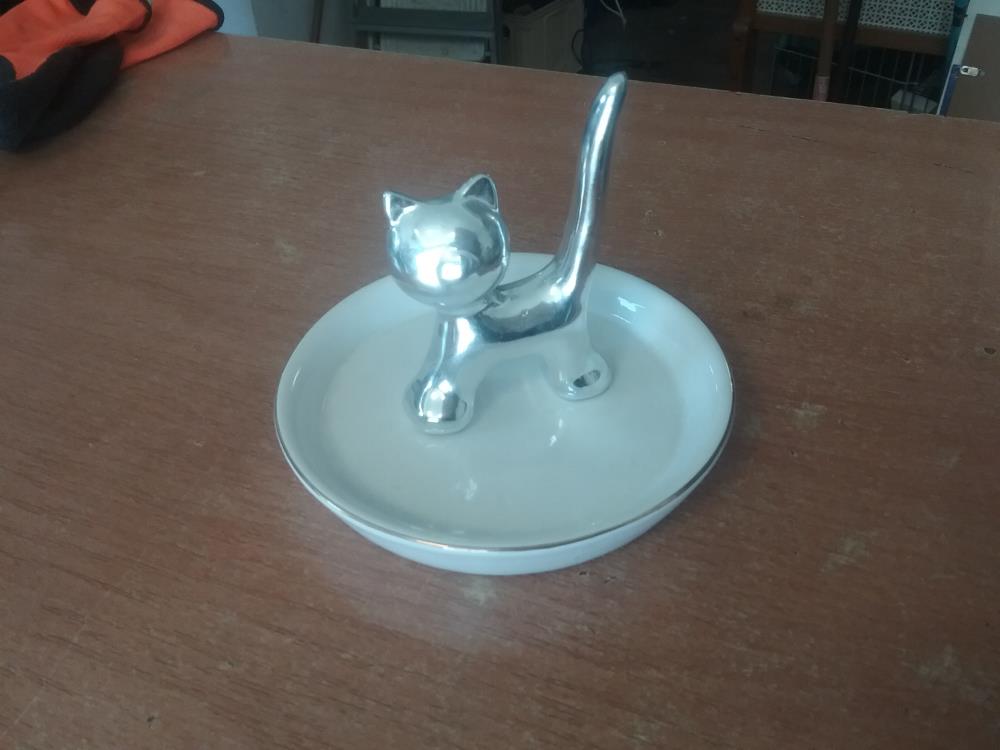 PORTE BIJOUX CHAT