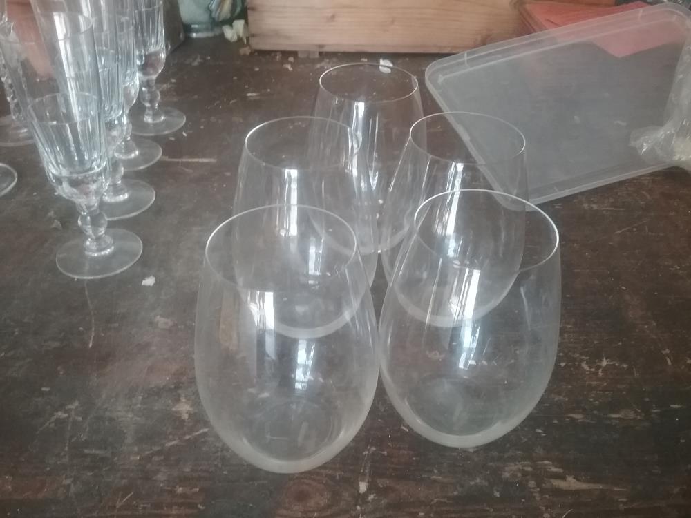 5 VERRES A EAU GM