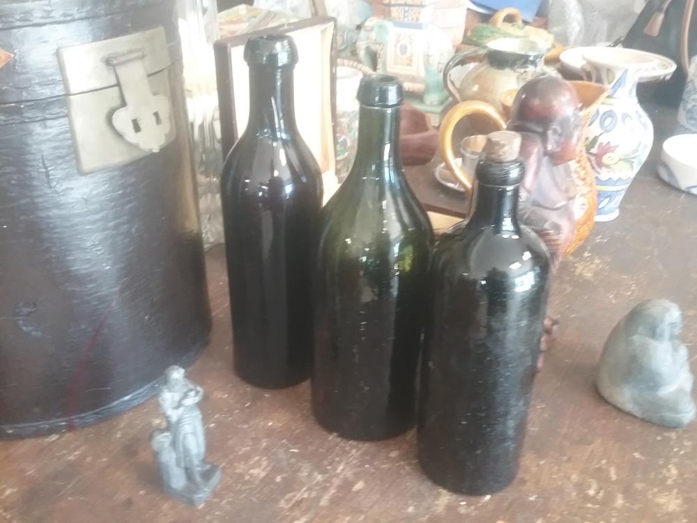 BOUTEILLE VERRE ANCIENNE