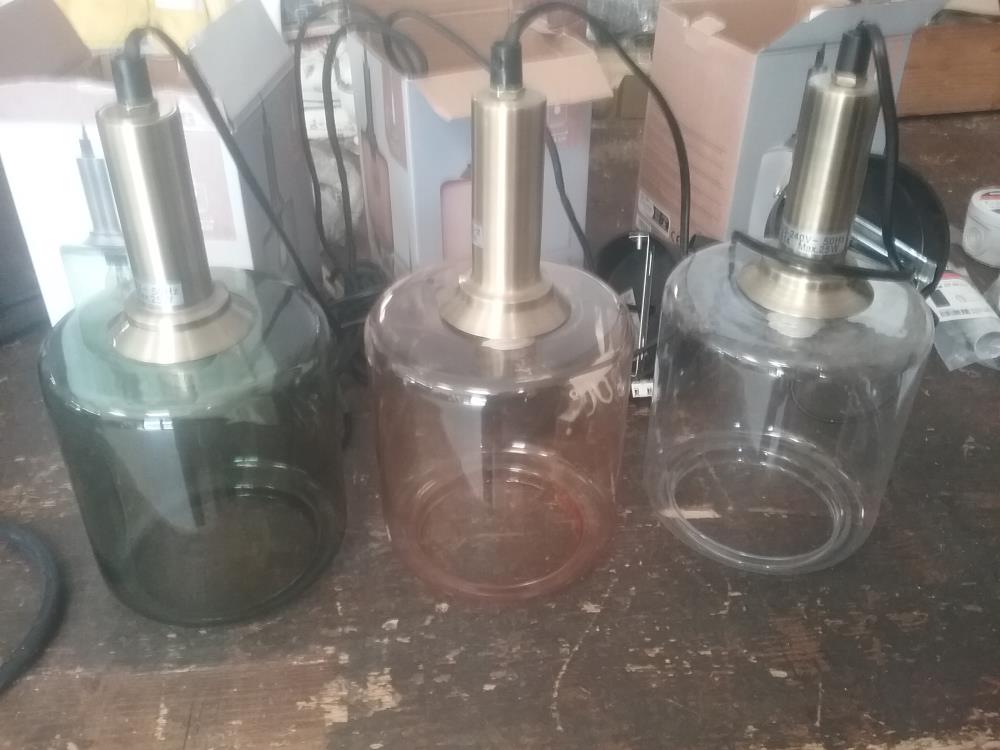 SUSPENSION VERRE NEUVE