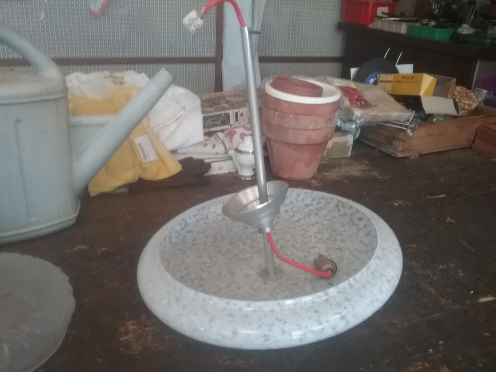 LUSTRE ANCIEN VERRE