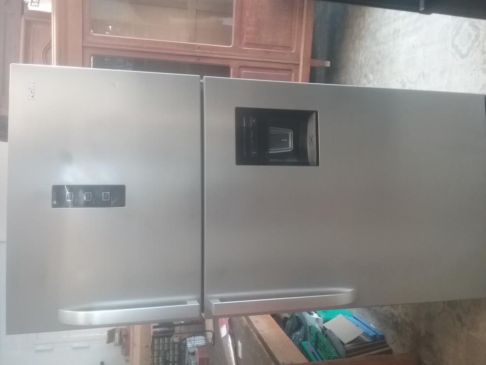 FRIGO CONGELO INOX HAIER