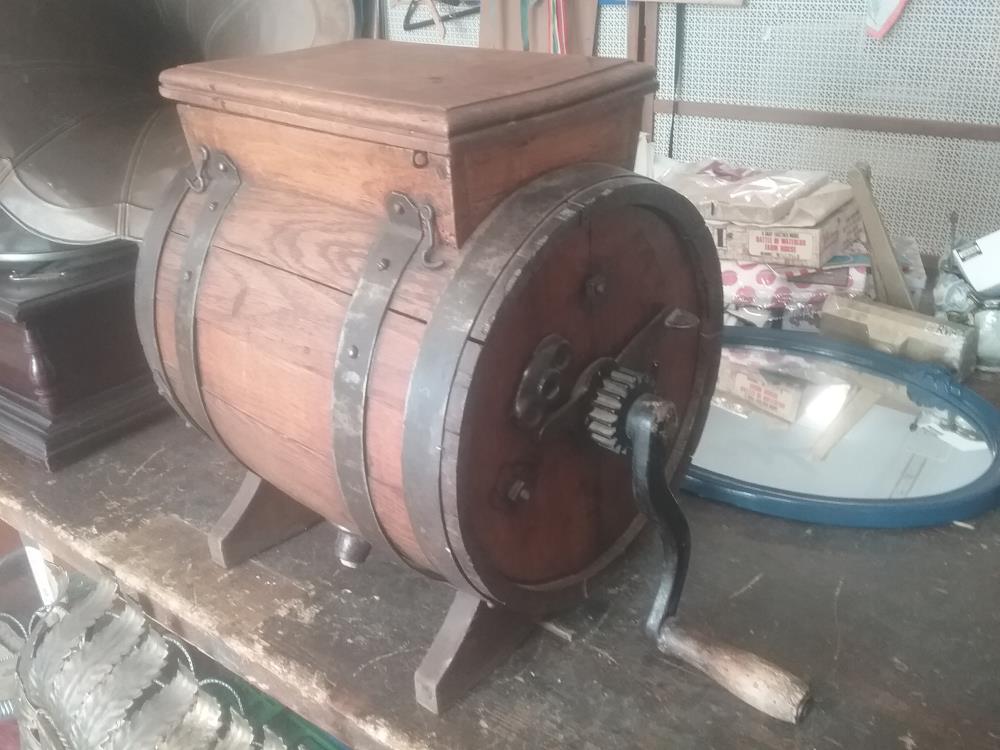 BARATTE BOIS ANCIENNE